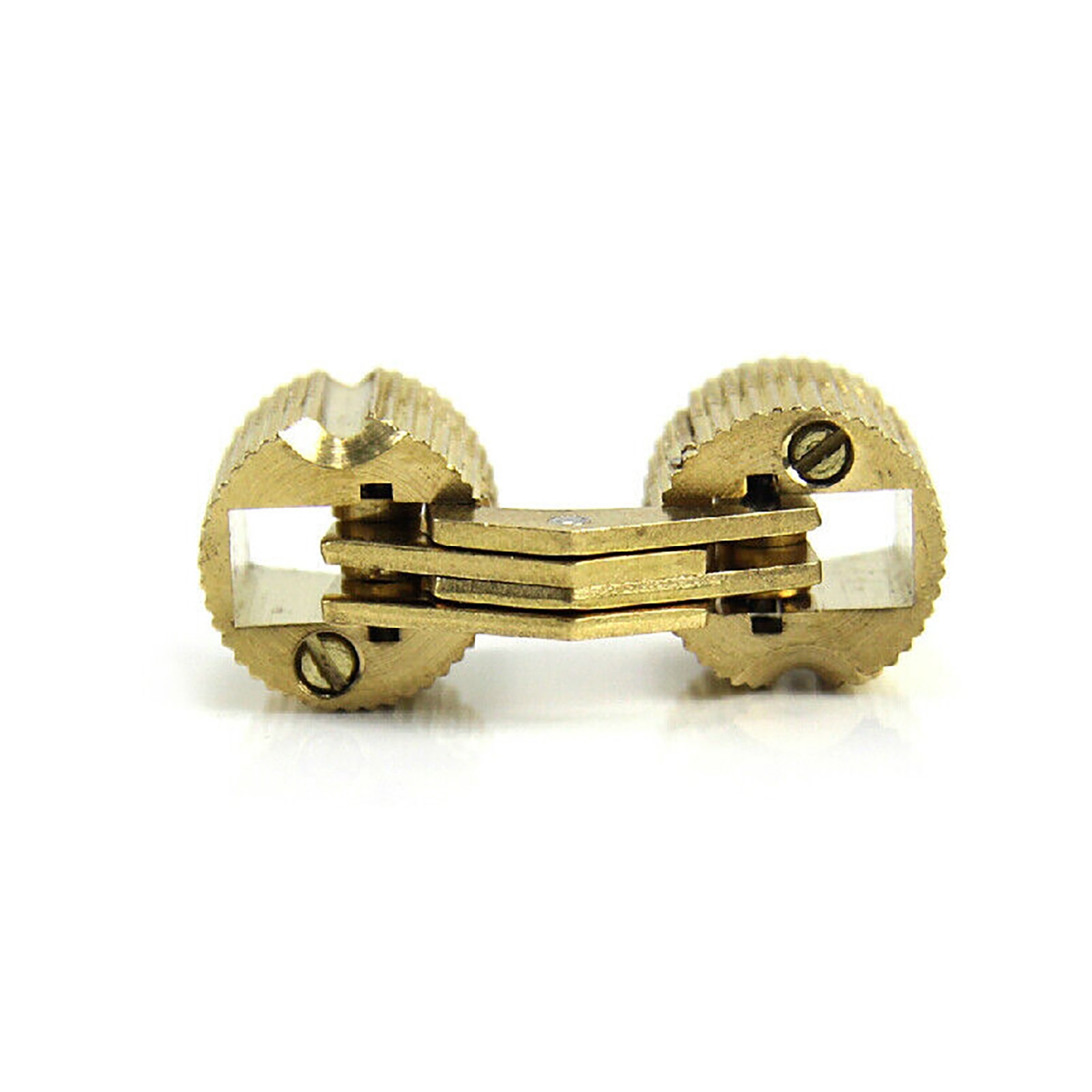 4Pcs/Set 10mm Brass Invisible Cabinet Hidden Barrel Hinge Accessories Part D
