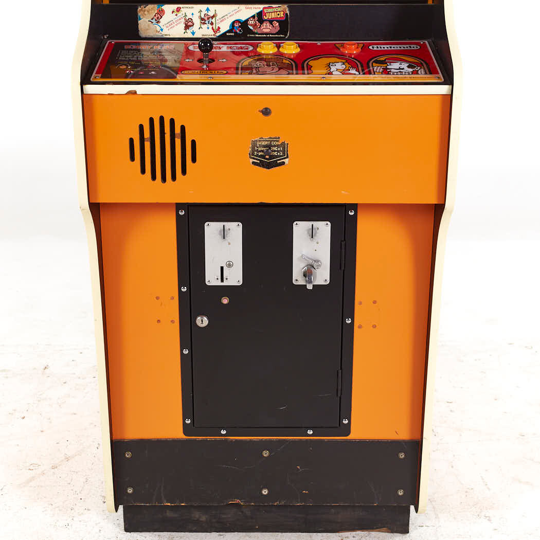 Vintage Donkey Kong Junior Arcade Gaming Machine