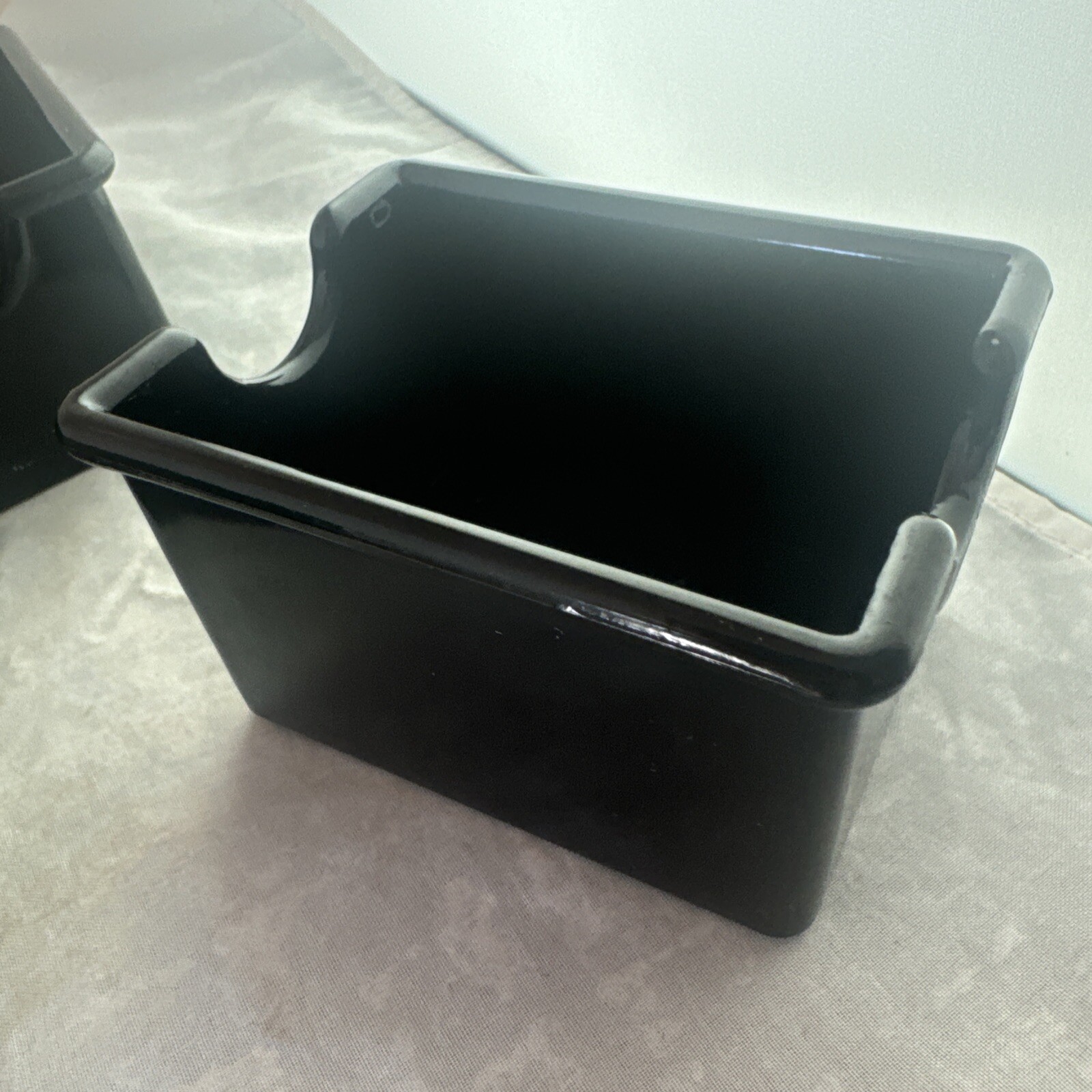 12-Piece Black Sugar Packet Holder
