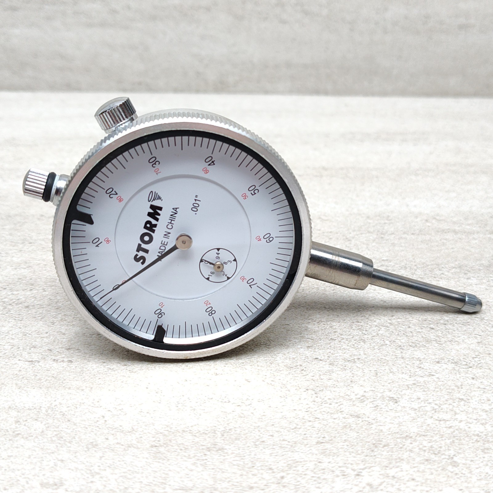 Central Storm 3D101 Dial Indicator & Magnetic Base Set w/ Case
