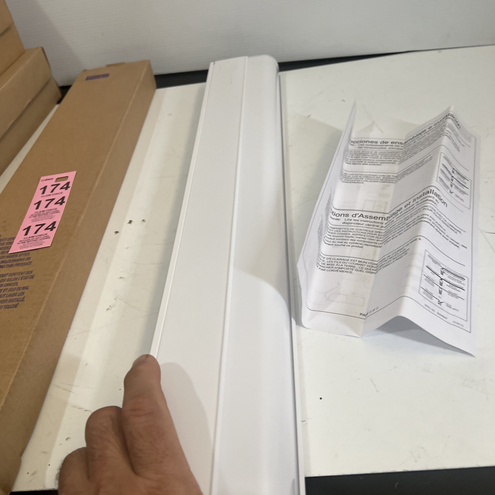 Progress Lighting 24” 4” Wide LED White Modern Linear Undercabiet Light Fixture
