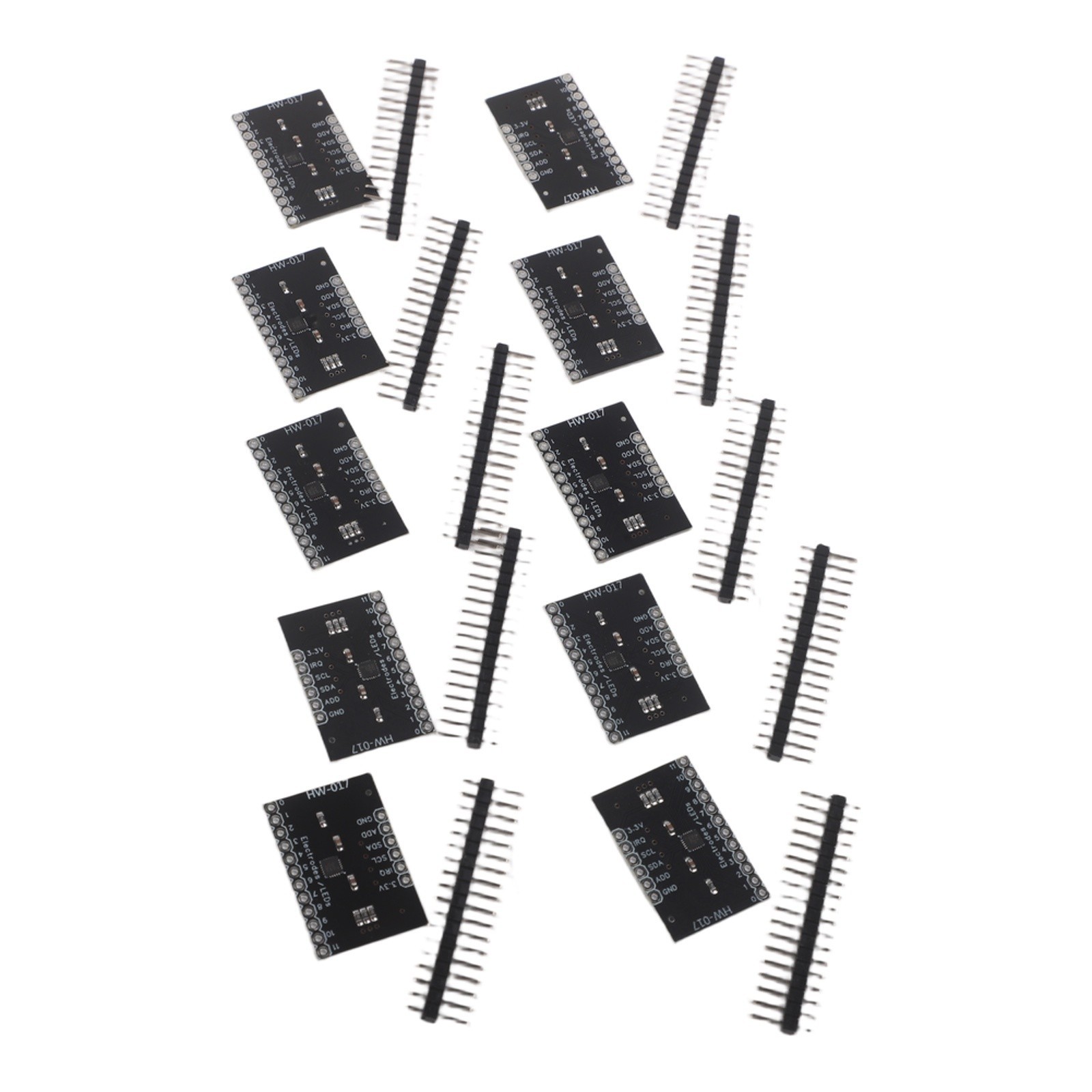 10 MPR121 Capacitive Touch Sensor Modules for DIY and For keyboard Development