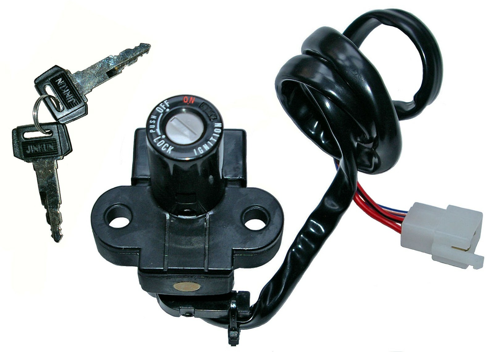Honda VFR750F ignition switch (RC36 1990-1997) new **3 WIRES CHECK FIRST**