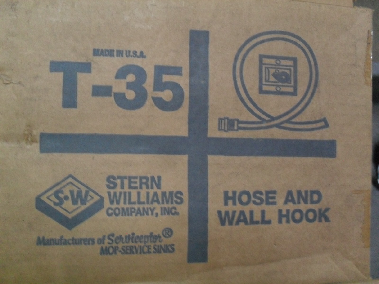 Stern-Williams T-35 Hose and wall hook