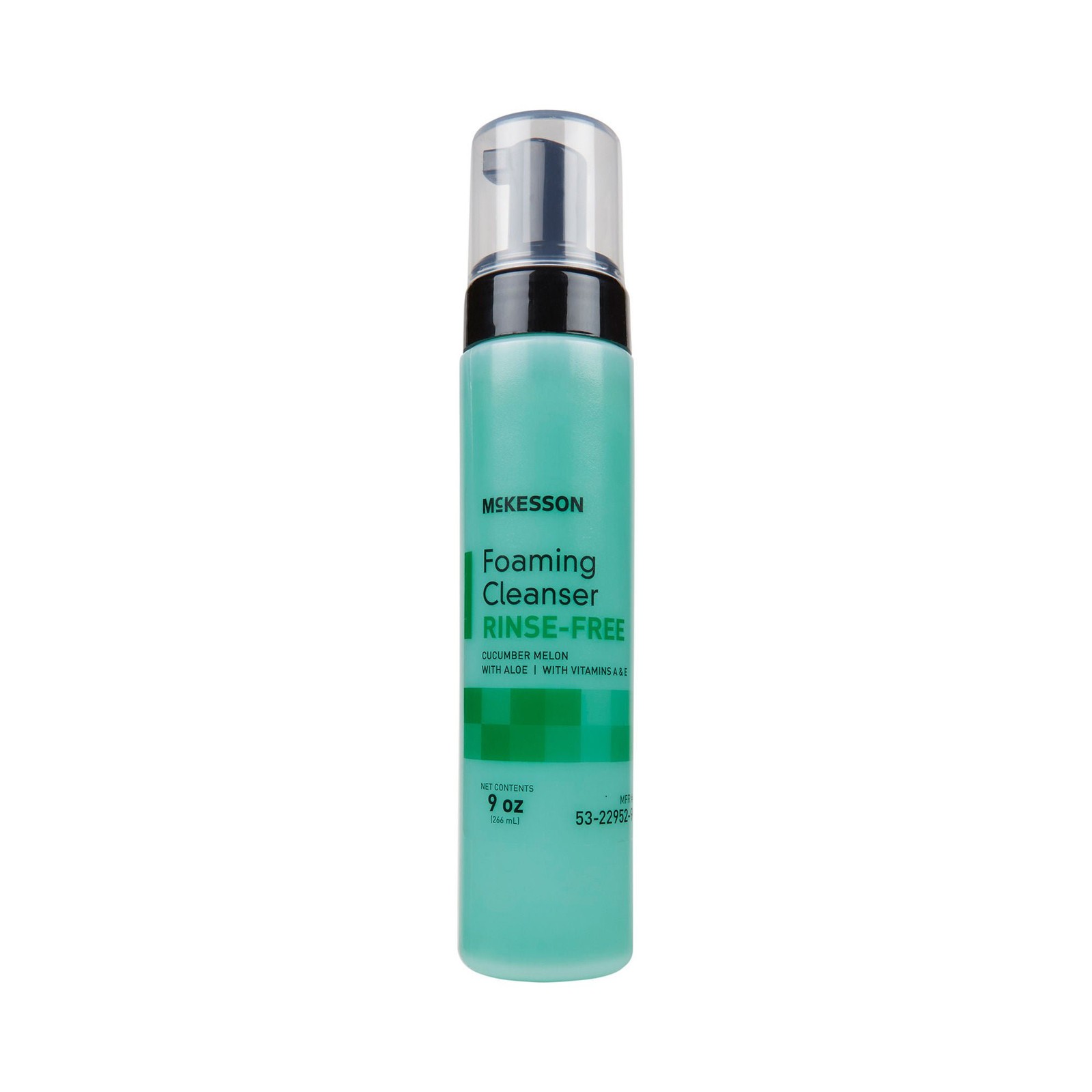 McKesson Rinse-Free Foaming Body Wash Cleanser Pump Bottle Scented 9 oz. 12 Ct