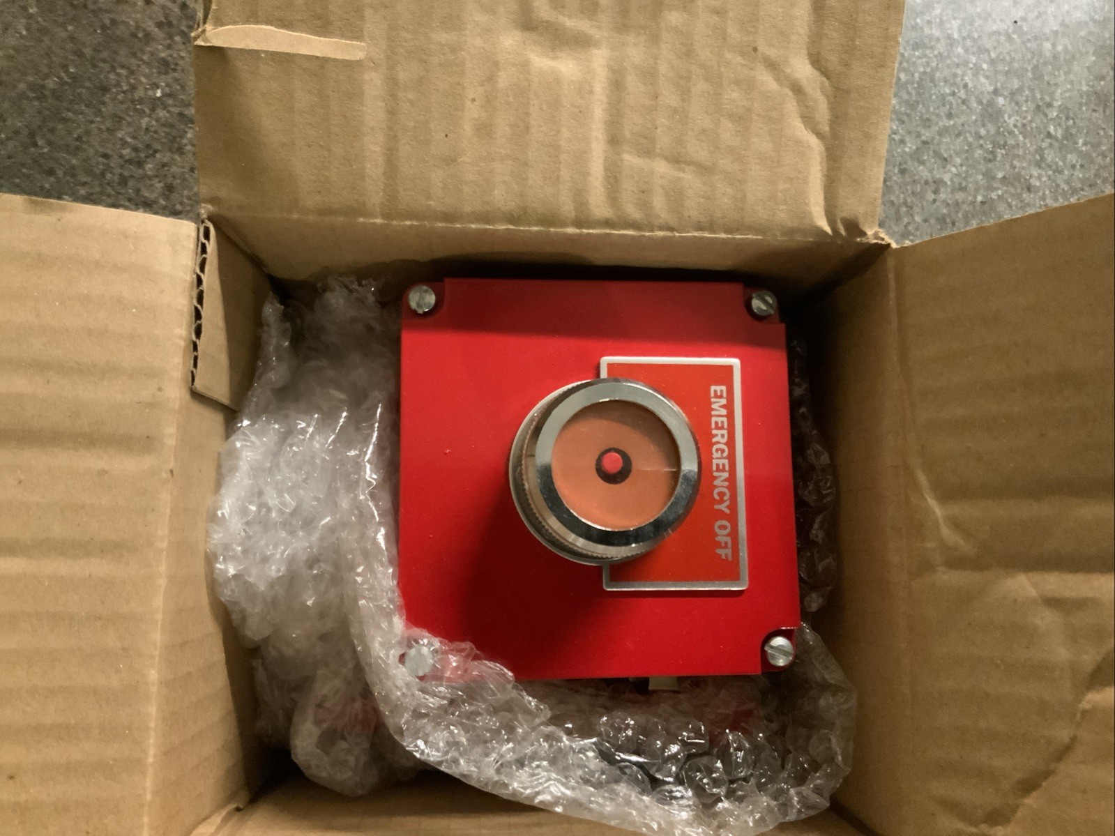 Siemens Break Glass Station Emergency OFF