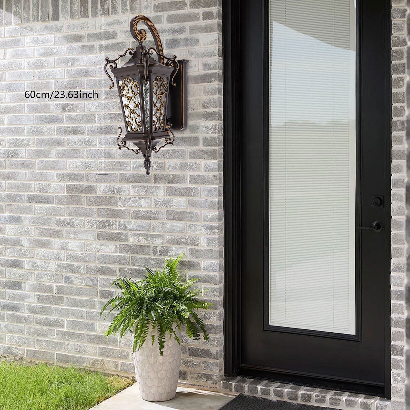 Dark Coffee Wall Light Outdoor Retro wall Light Fixtures Outside Porch Light