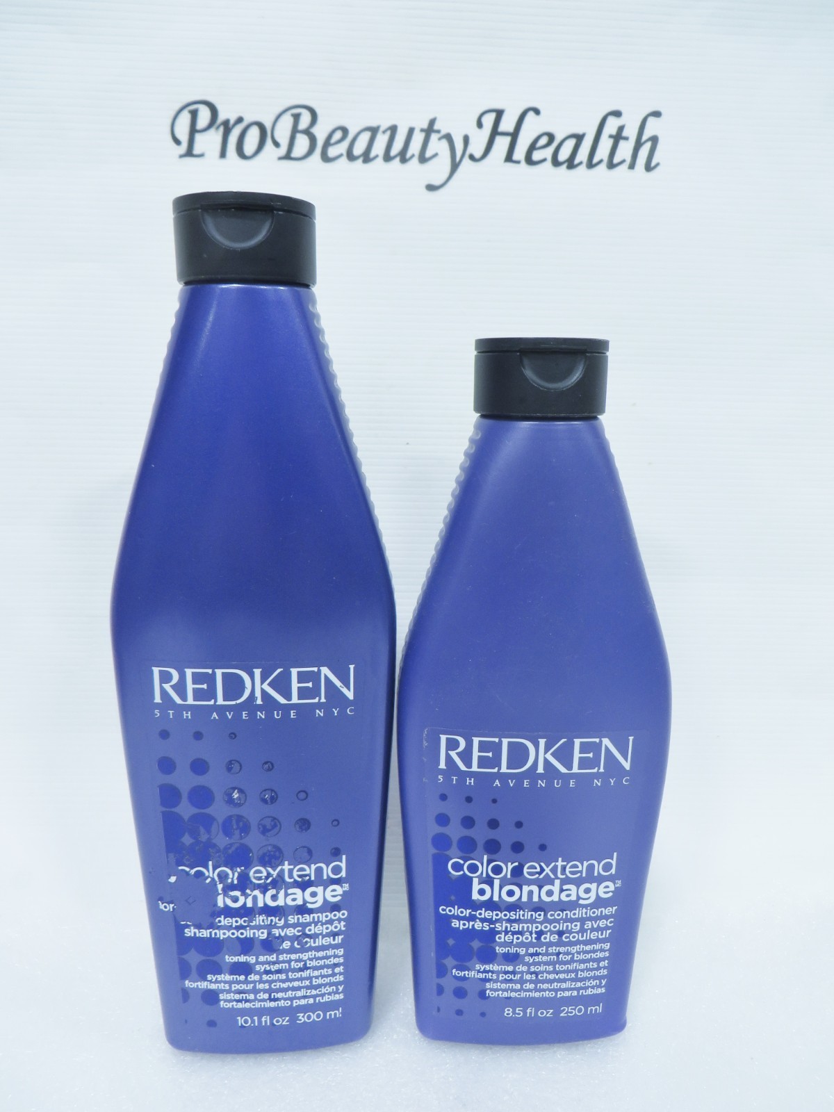 REDKEN COLOR EXTEND BLONDAGE Shampoo 10.1 oz & Conditioner 8.5 oz