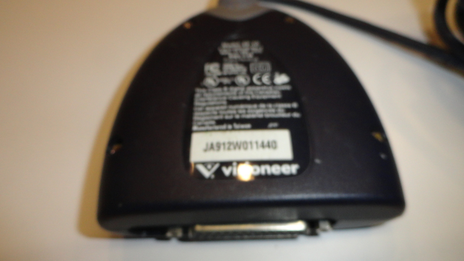 BB5: Visioneer EP-10 Parallel Scanner Strobe Connector 70-0096-000