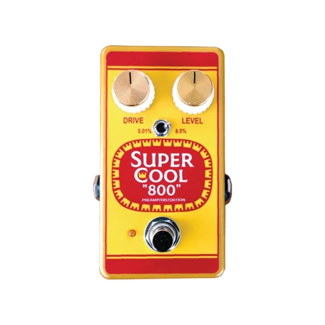 Supercool Pedals 800 Preamp / Distortion Pedal