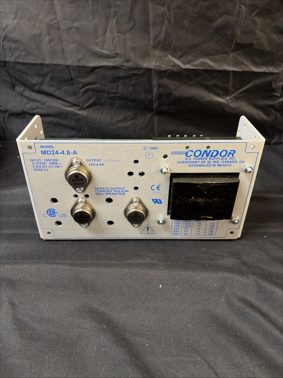 Condor MD24-4.8-A Power Supply