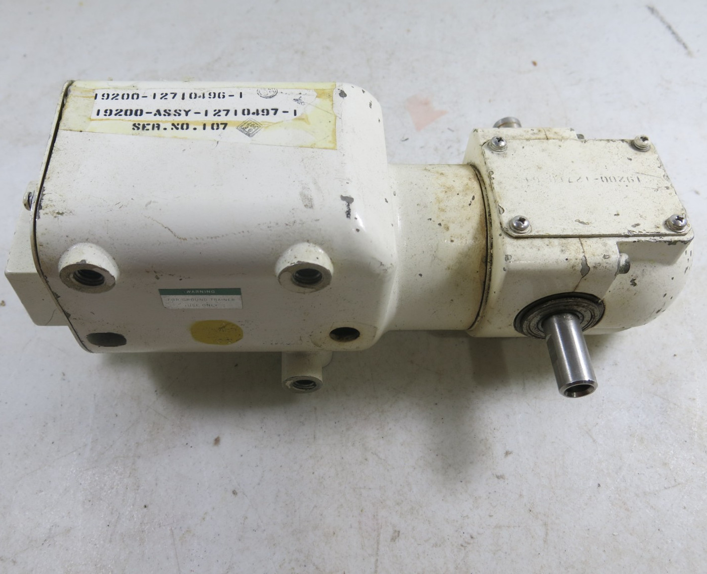 Gunner Control Assembly, Residue, M1A1 Abrams