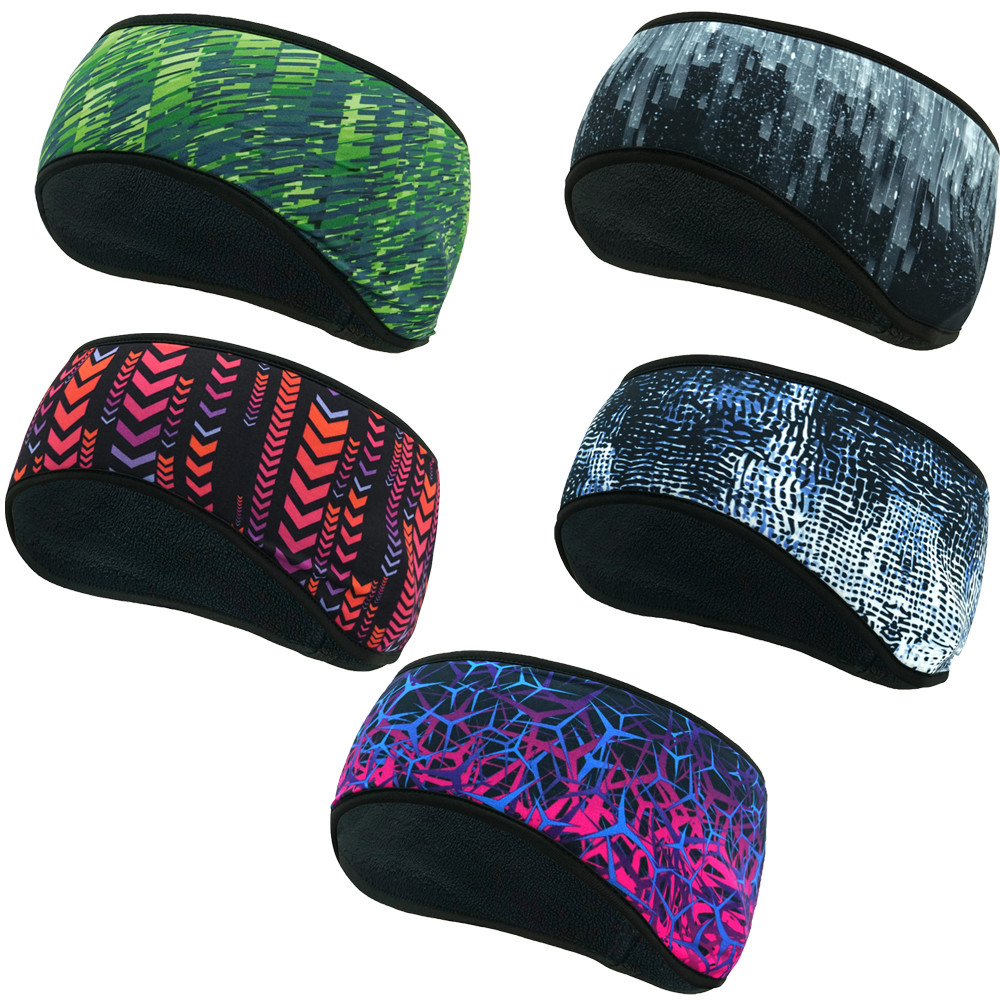 Headbands Winter Thermal Hairband Ski Running Fitness Ear Warmers Muffs Hairband
