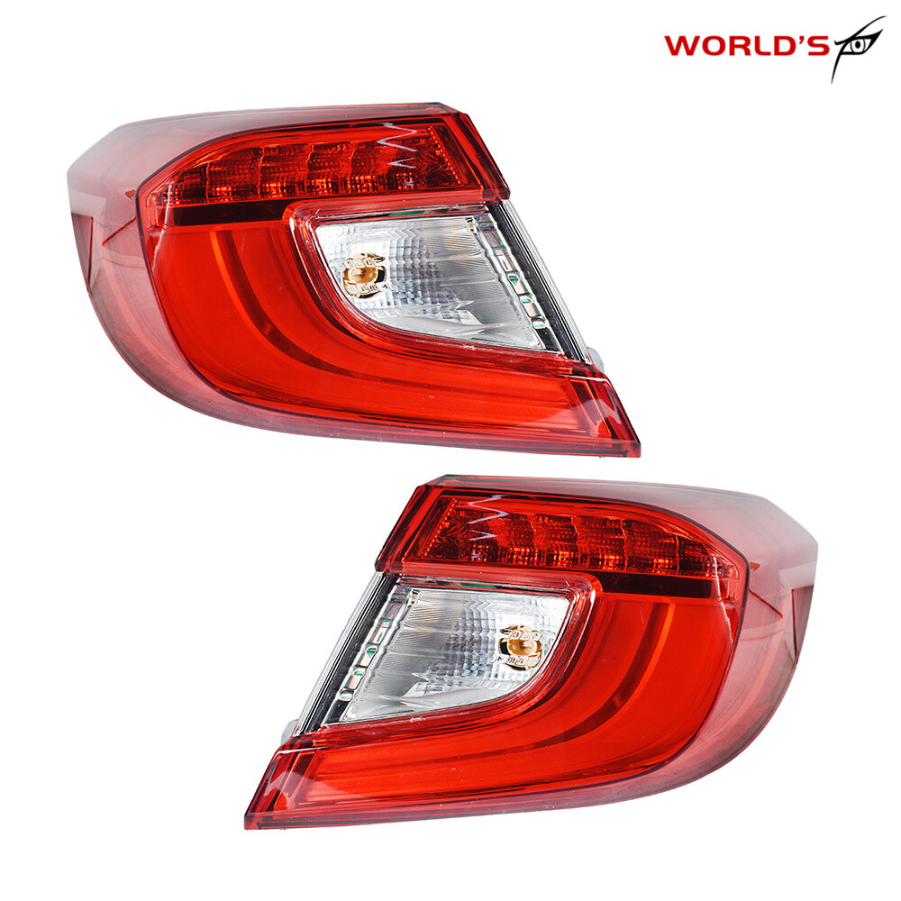 Tail Light Assembly For 2018-2021 Honda Accord Pair Set Right+Left Rear Side LED