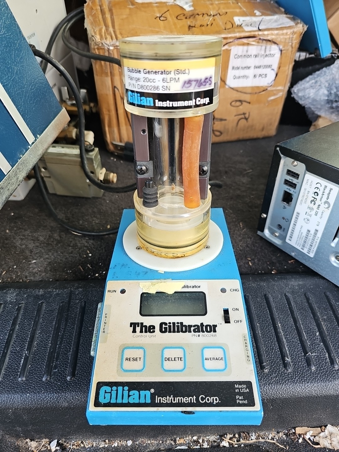 The Gilibrator 800268 Gilian Parts Or Repair.  Say Bad Battery