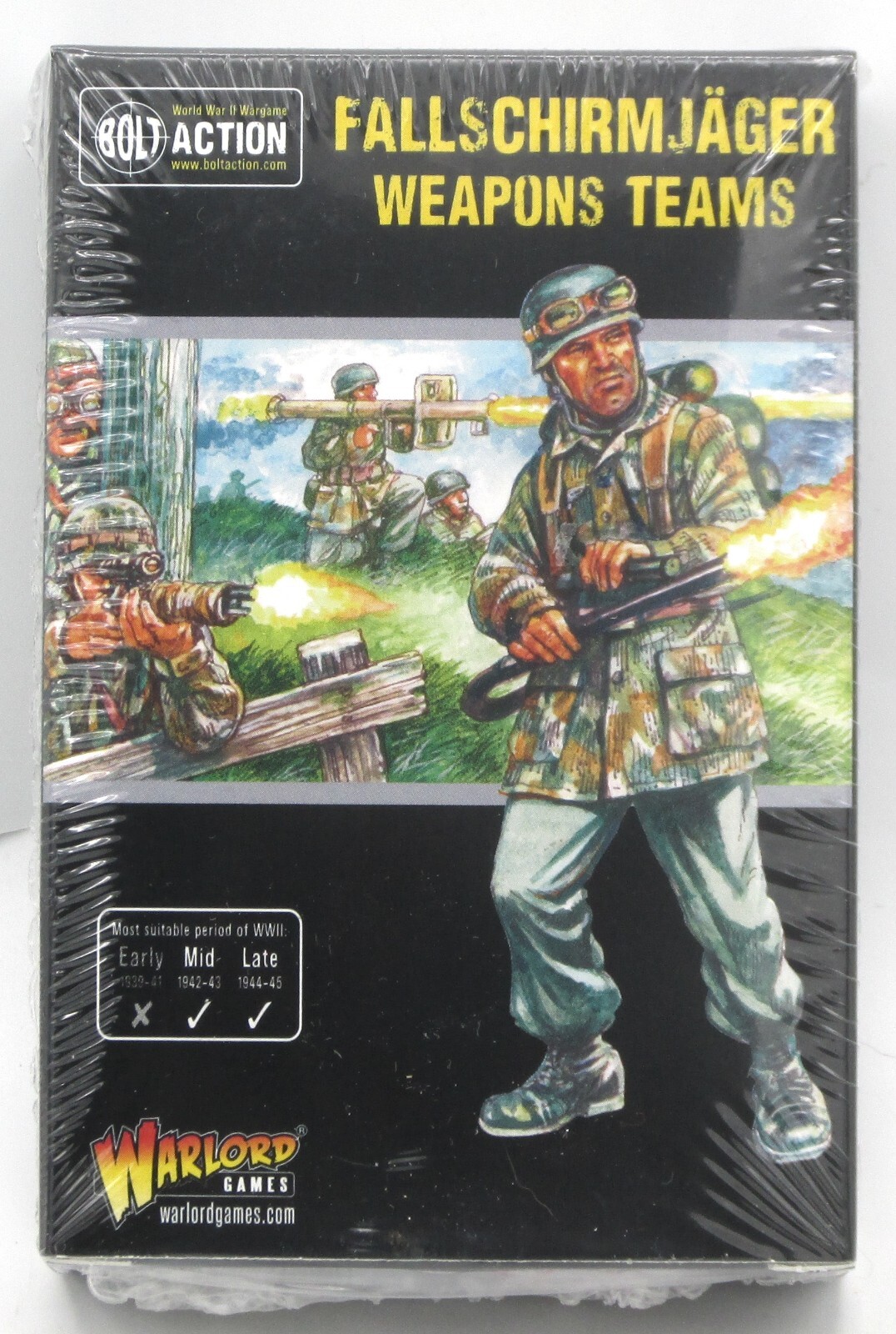 Bolt Action 402212112 Fallschirmjäger Weapons Teams (German) WW2 Fallschirmjager