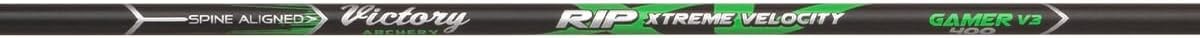 Victory Archery RIP XV .204" Arrow Gamer 350 12Pk Bare Shafts .003 GPI:6.4
