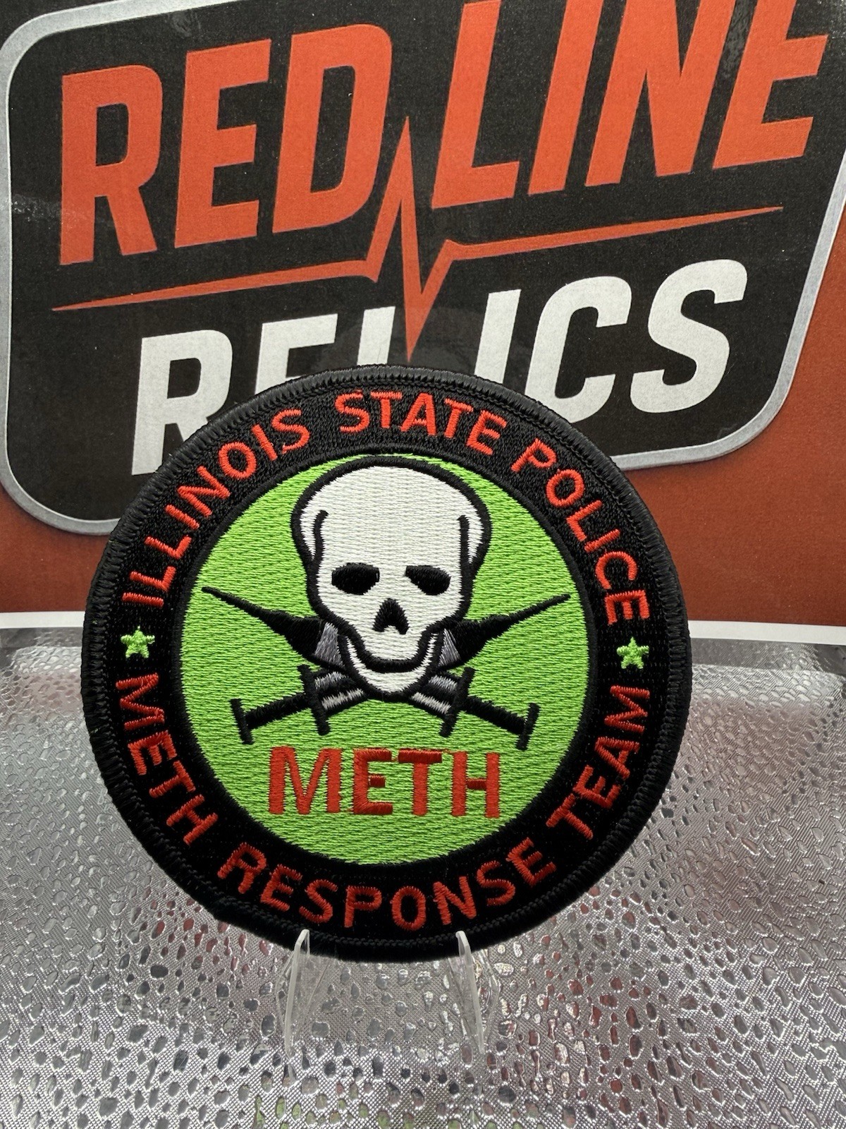 Illinois State police Meth Response Team Collectible Patch