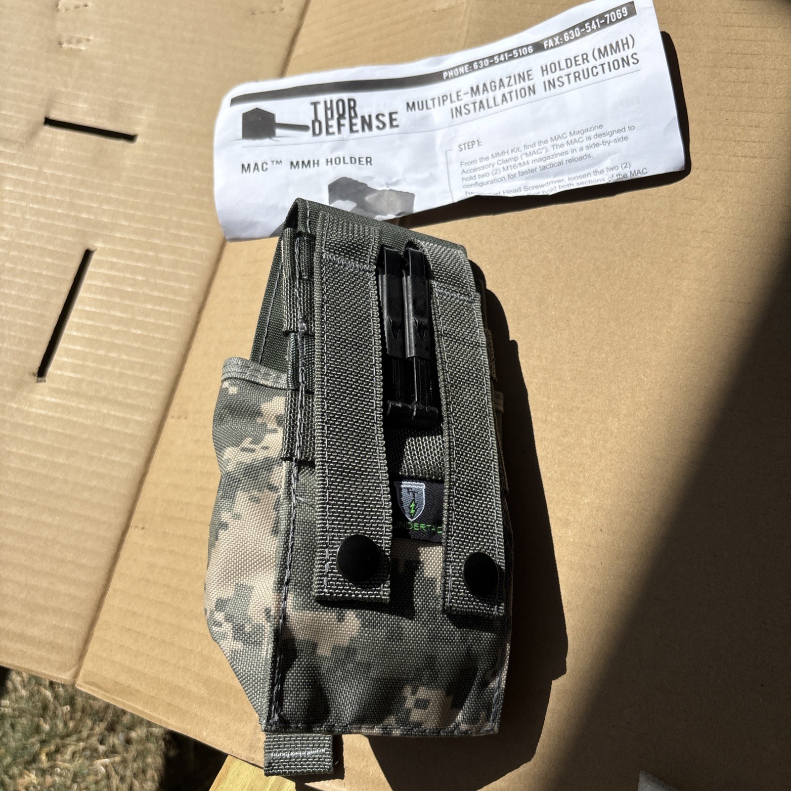 Thor Defense MAC Multiple- Holder (MMH) Kit - ACU NSN: 1005-01-562-9455