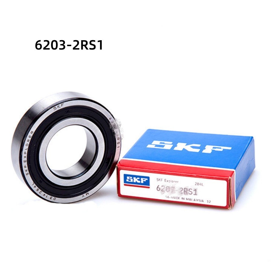 5PC NEW 6203-2RS1 Deep Groove Ball Bearings 17x40x12 mm  Fast shipment