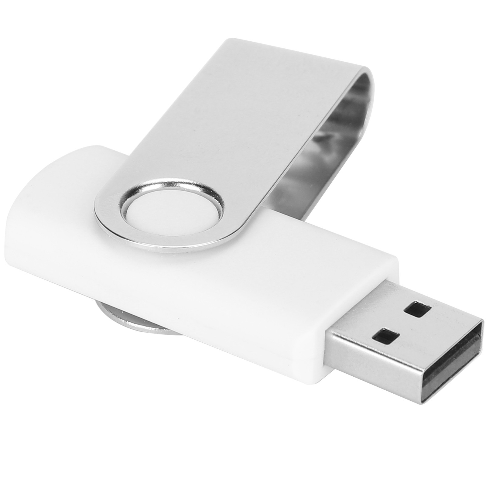 USB Flash Drive Candy White Rotatable Portable Storage For PC T-DSO