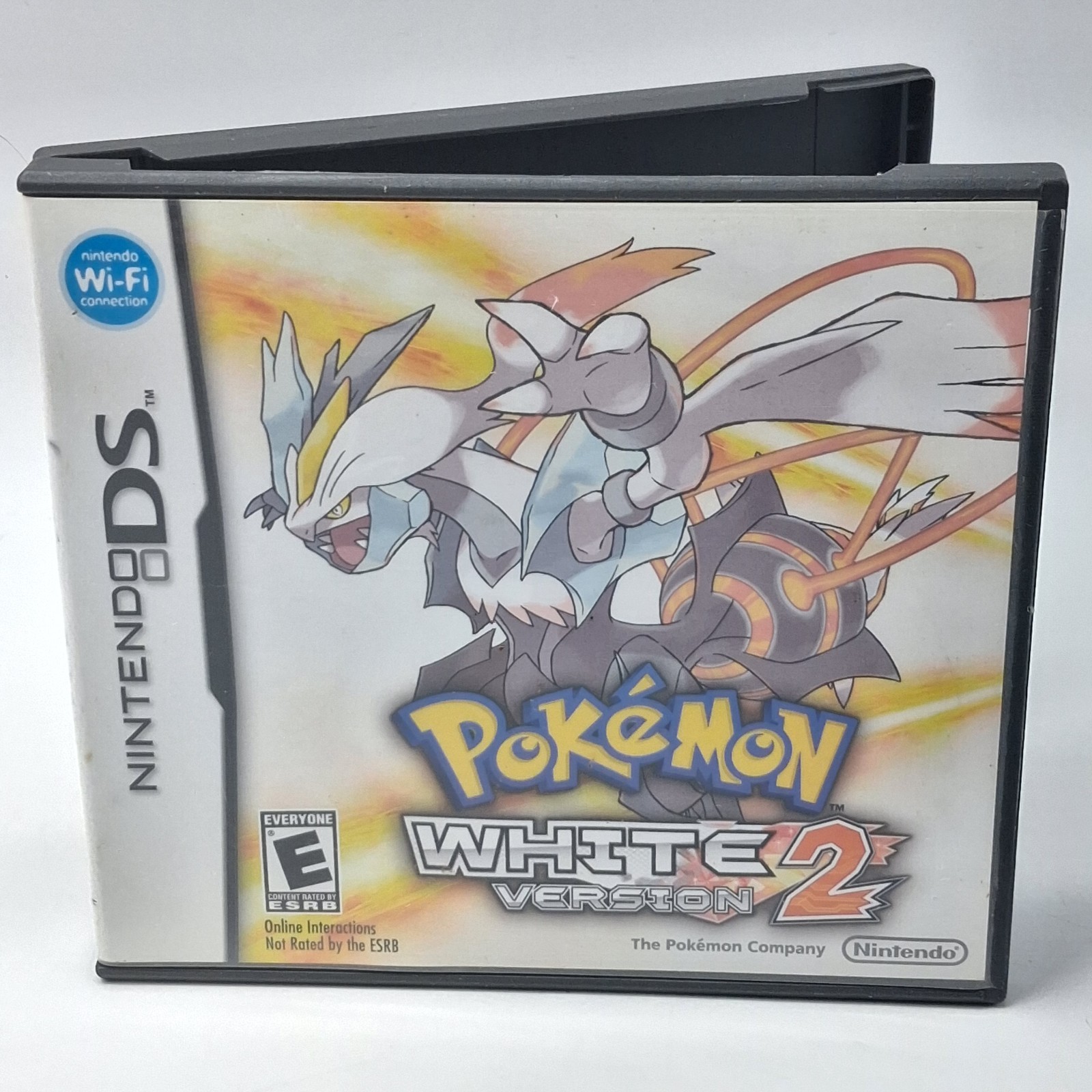 Pokemon White Version 2 Nintendo DS Case Manual & All Inserts No Game Cartridge