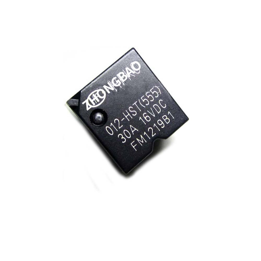 set of 5 4-pin 12VDC 12V  30A relay  012-HST (555)  high quality