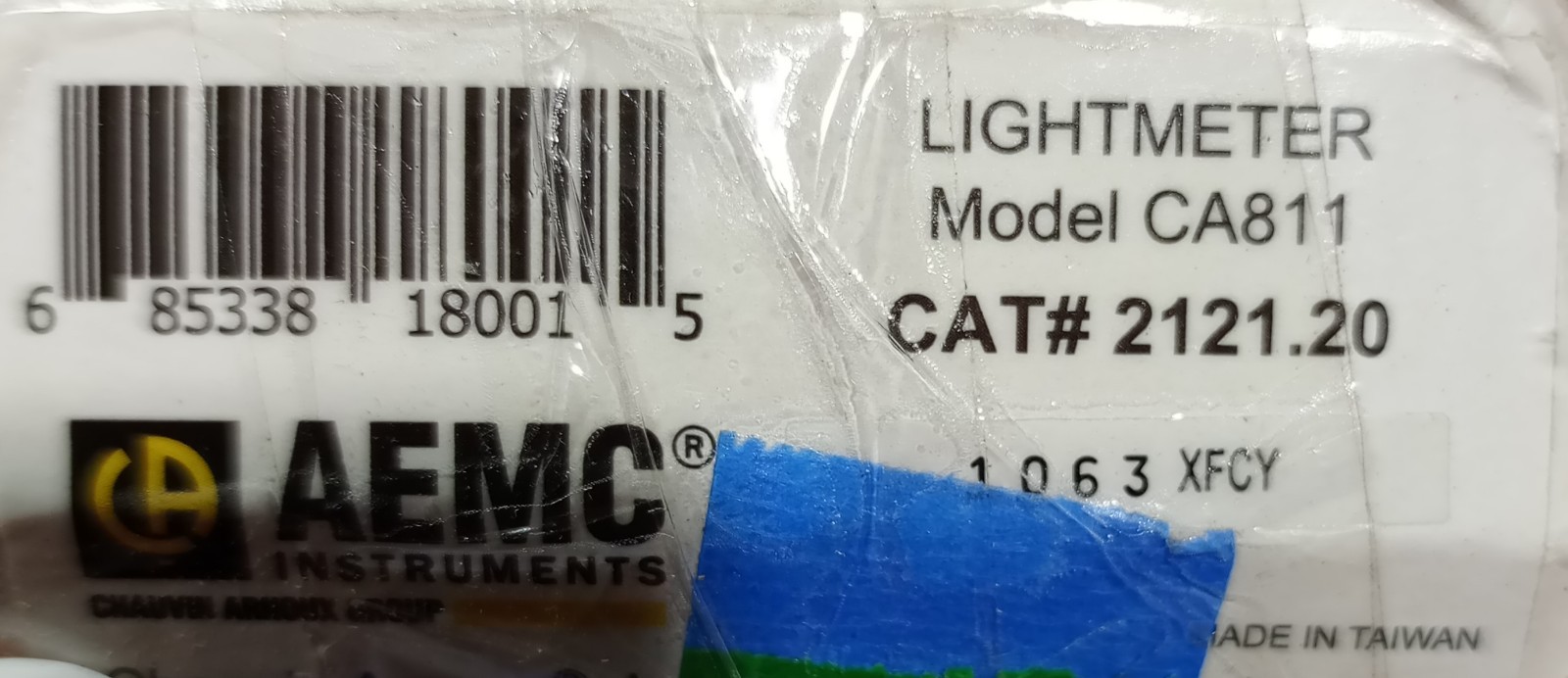 AEMC Lightmeter Model CA811