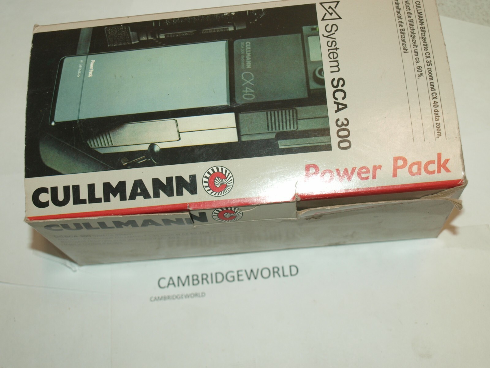 Cullmann Power Pack Power Pack Battery compartment for CX40 CX35 Flash  SCA300