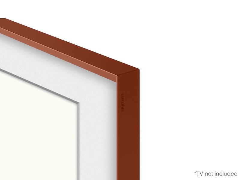 Samsung VG-SCFA55TRCZA 55" The Frame TV Customizable Bezel, Brick Red 55 inch