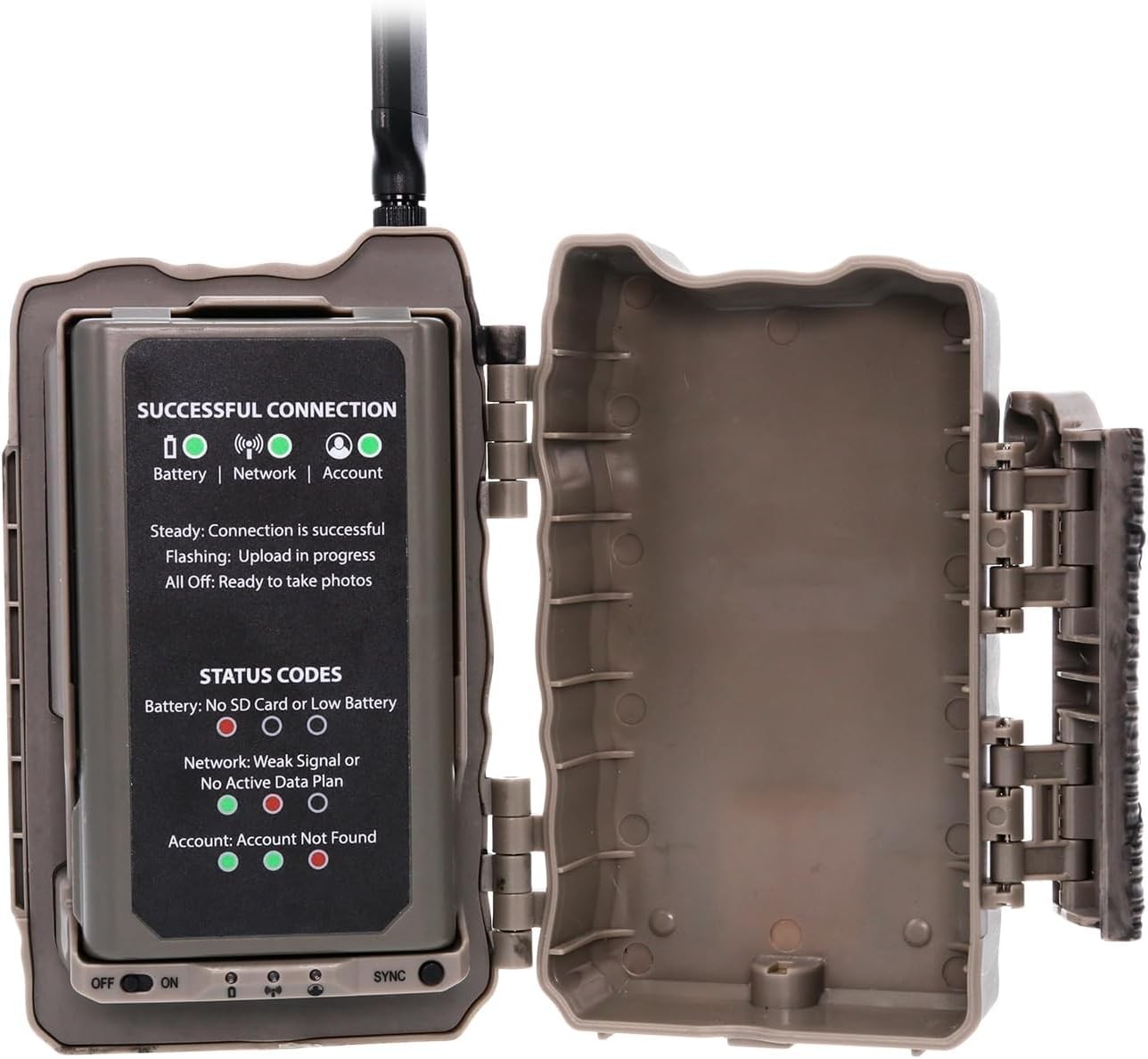 Stealth Cam Deceptor Max Dual-SIM 40MP 1440P No-Glo Cellular Trail Camera 2-Pack
