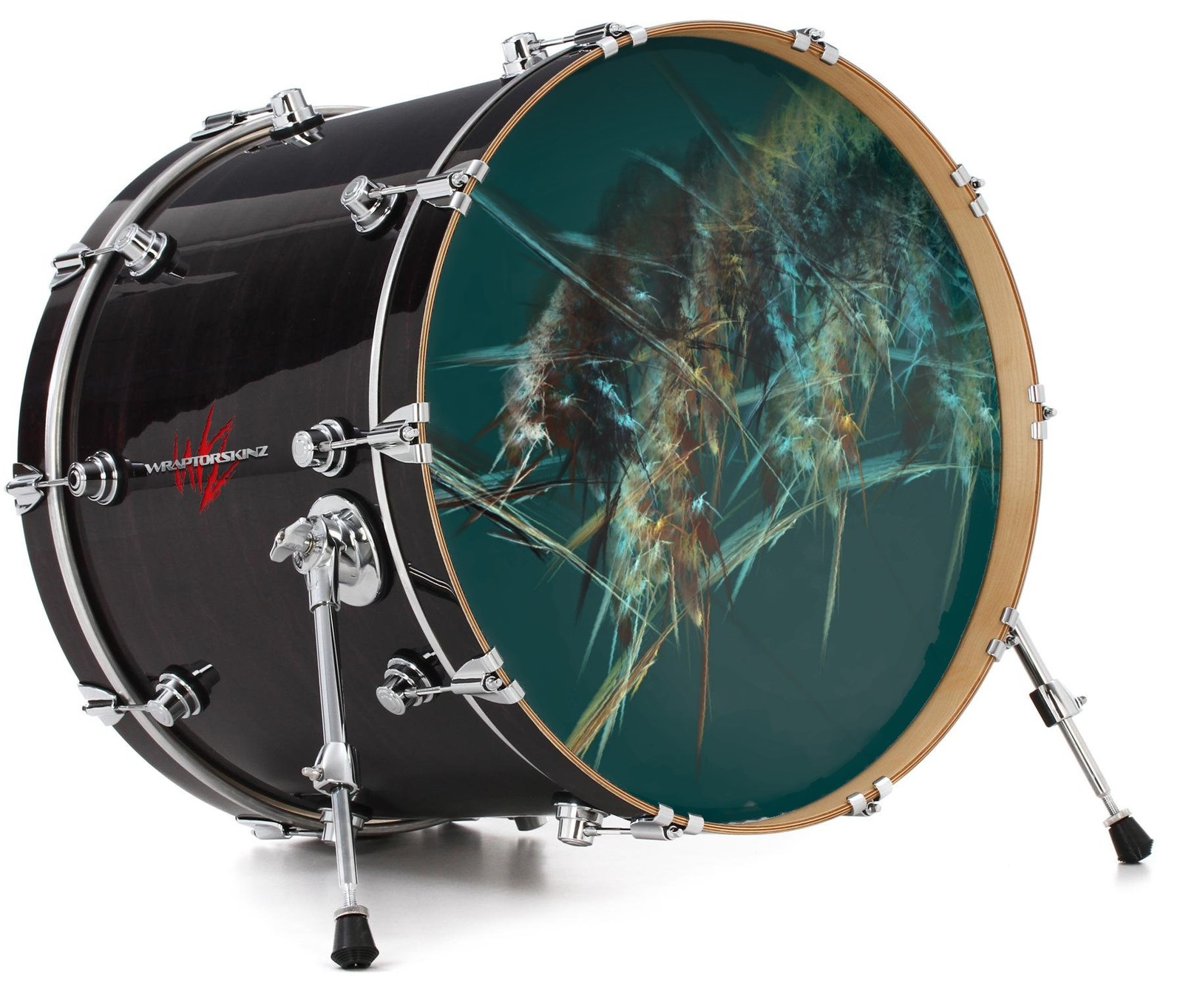 Vinyl Decal Skin for 20" Bass Kick Drum Head Bug