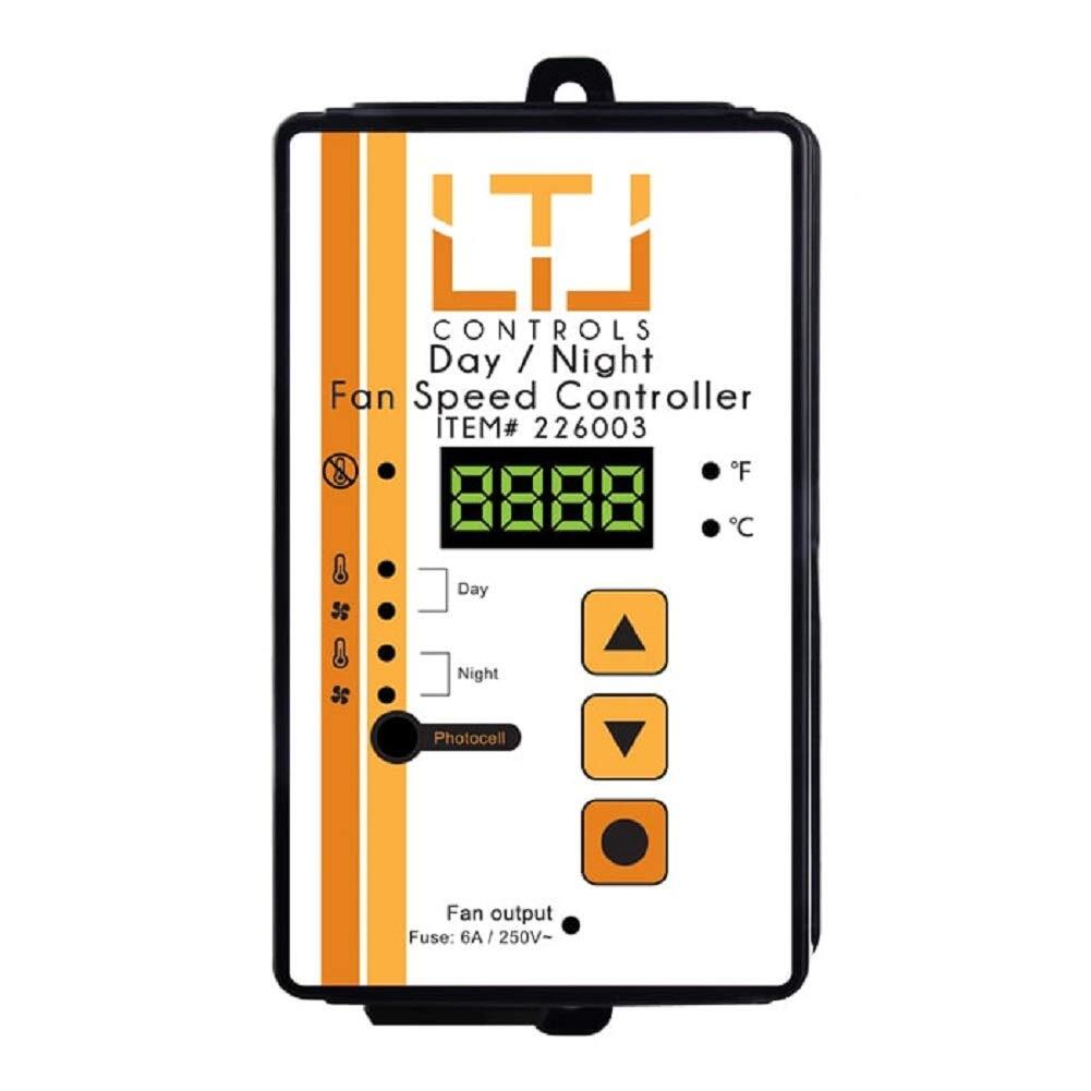 LTL Controls Simple Day / Night Fan Speed Controller Motor (226003)