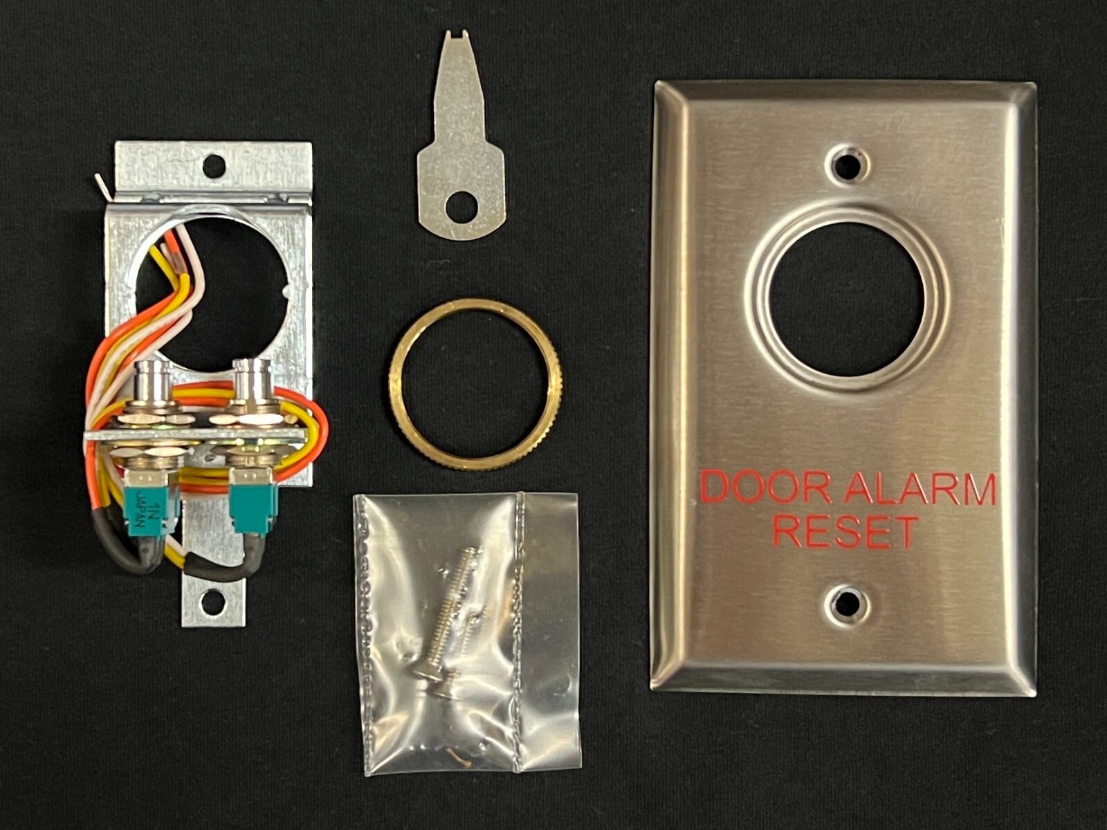 SDC SECURITY DOOR CONTROLS 707RU-6 KEY SWITCH 630 FINISH