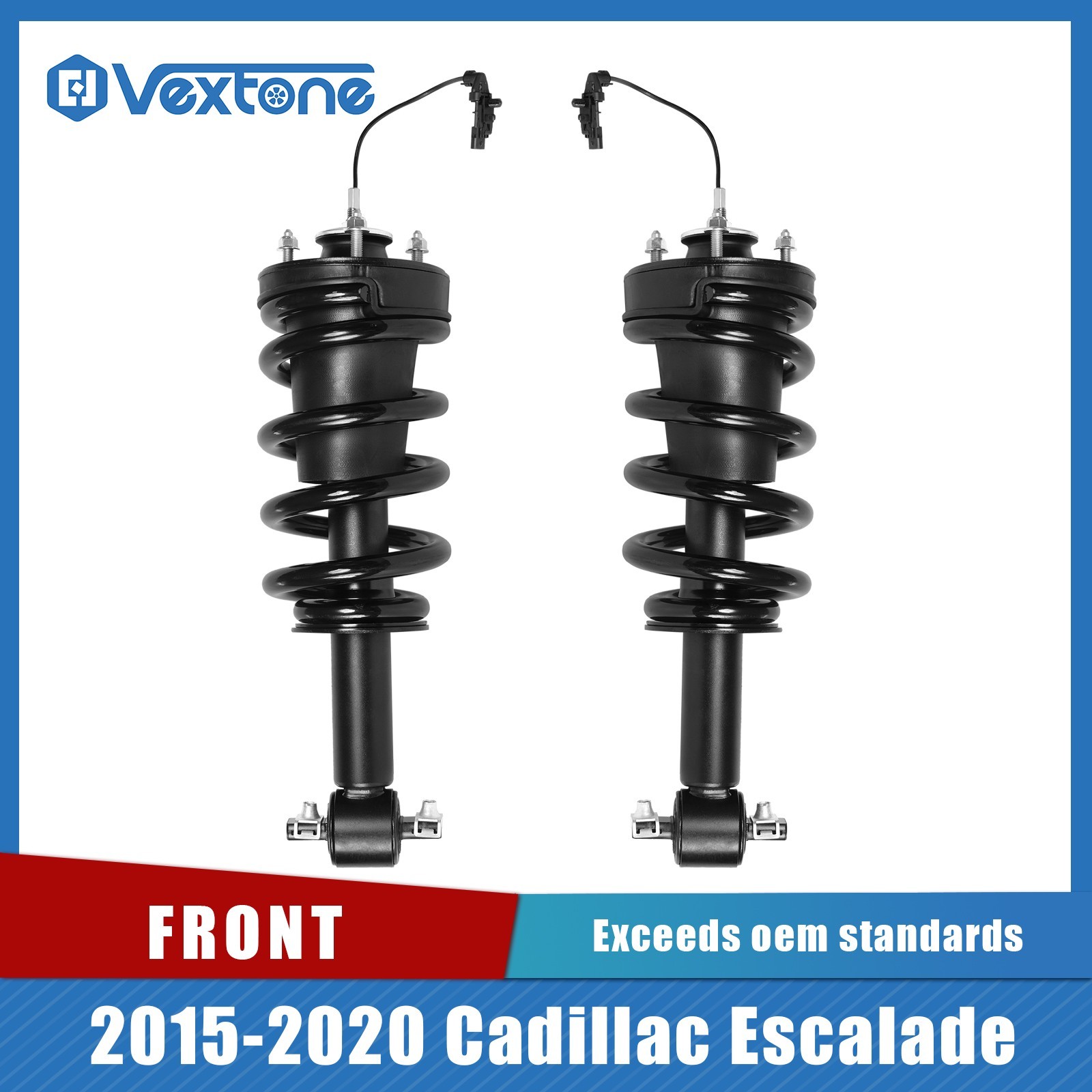 Pair Front Struts Magnetic Ride for 2015-20 Escalade Tahoe Yukon Denali 84176631