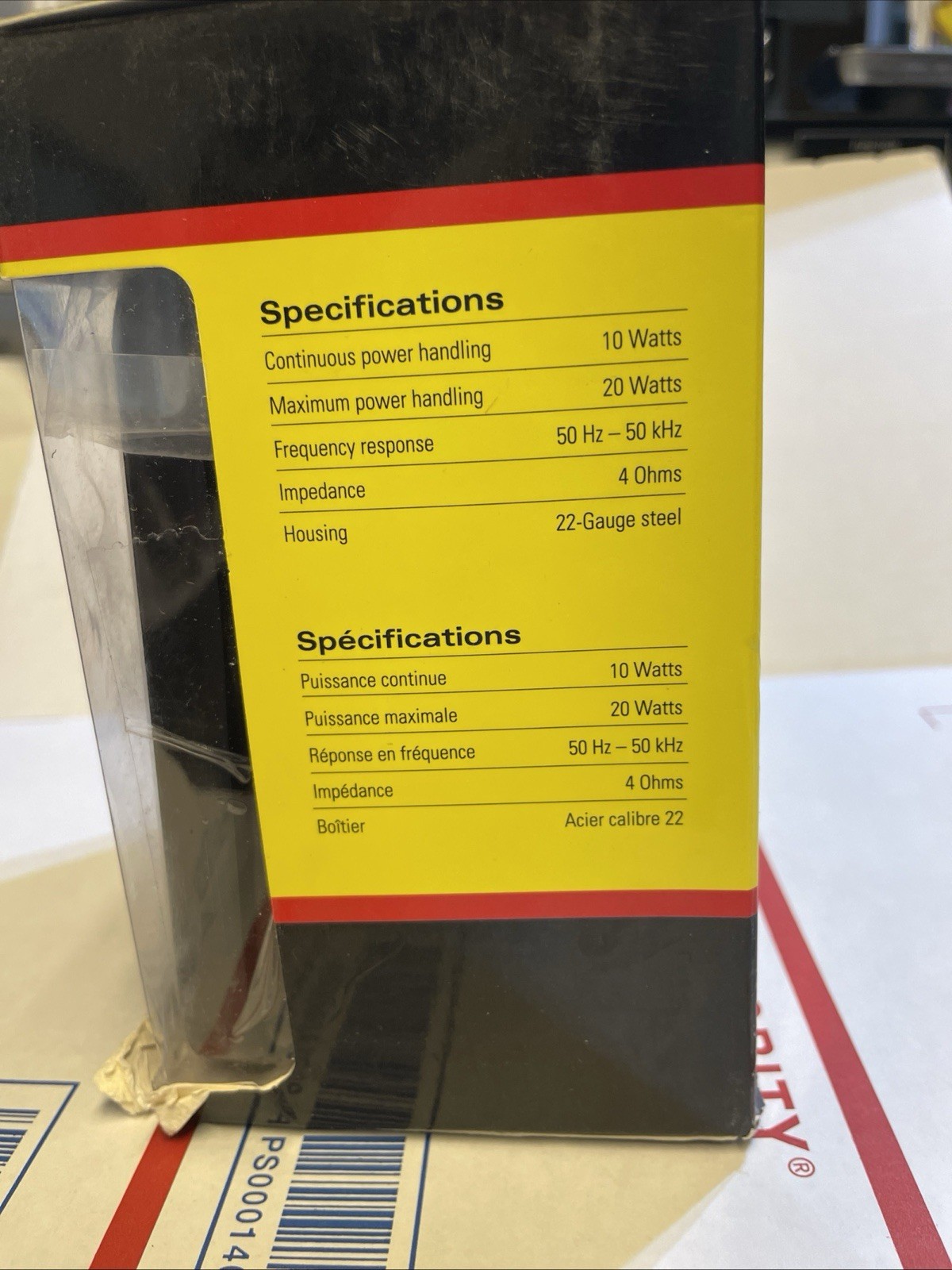 Wilson 5” Extension Speaker Black