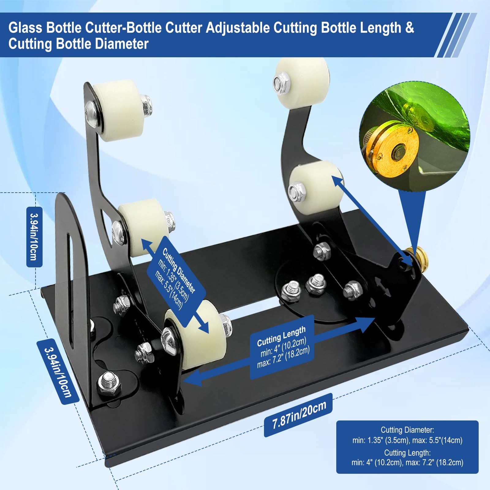 Upgrade Glass Bottle Cutter, Cutters Tools - Cutter for Black