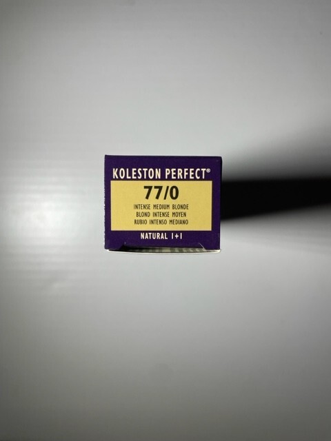 Wella Koleston Perfect 77/0 Intense Medium Blonde  2 oz  NEW