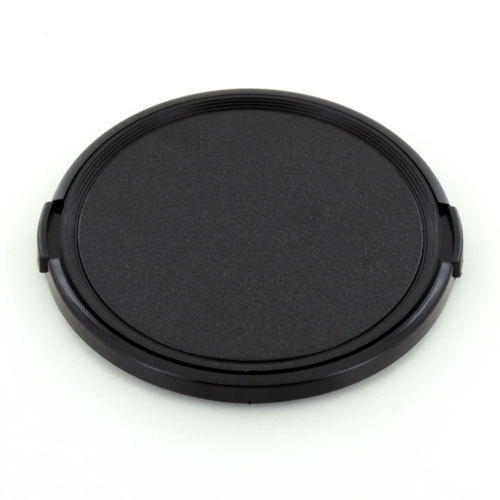 Black Lens Cap 82mm 82 mm Snap-on Side Pinch for Digital Cameras SLR DSLR, New