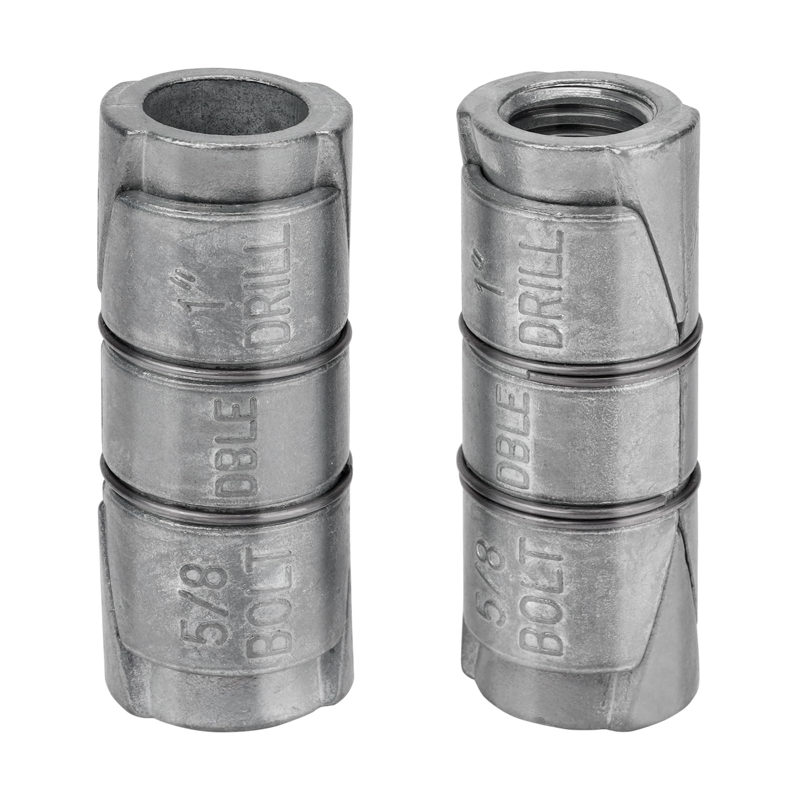 10-Pack 5/8" x 2-5/8" Outer Diameter 1 Double Expansion Shield Anchors – Zinc...