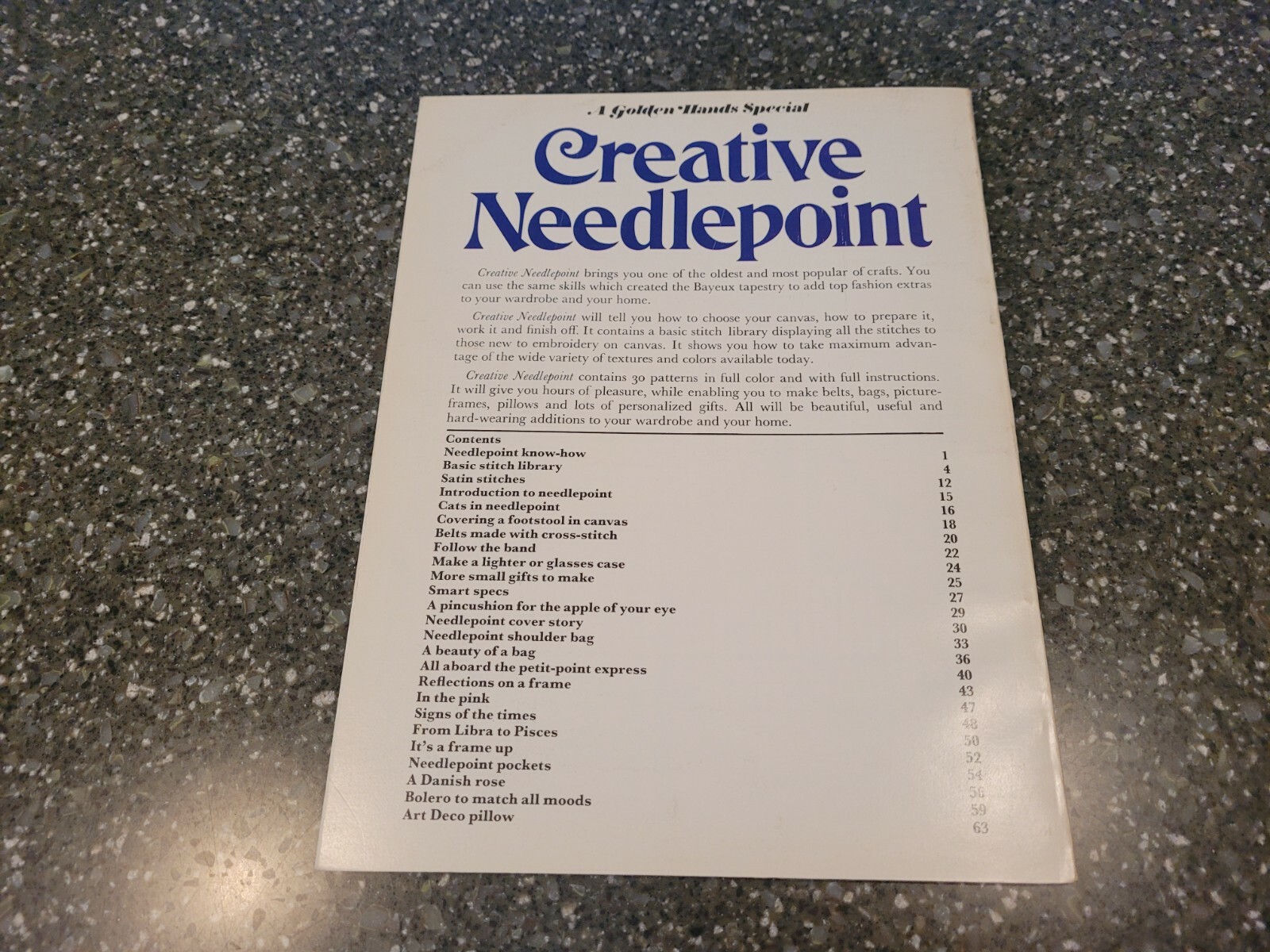 Golden Hands Creative Needlepoint Special No. 4 06652