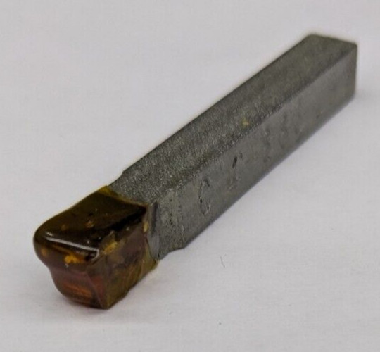 Lexington C-4 Single Point Lathe Tool Bit 1/4" SQ C2 Carbide Tipped 398C04 USA