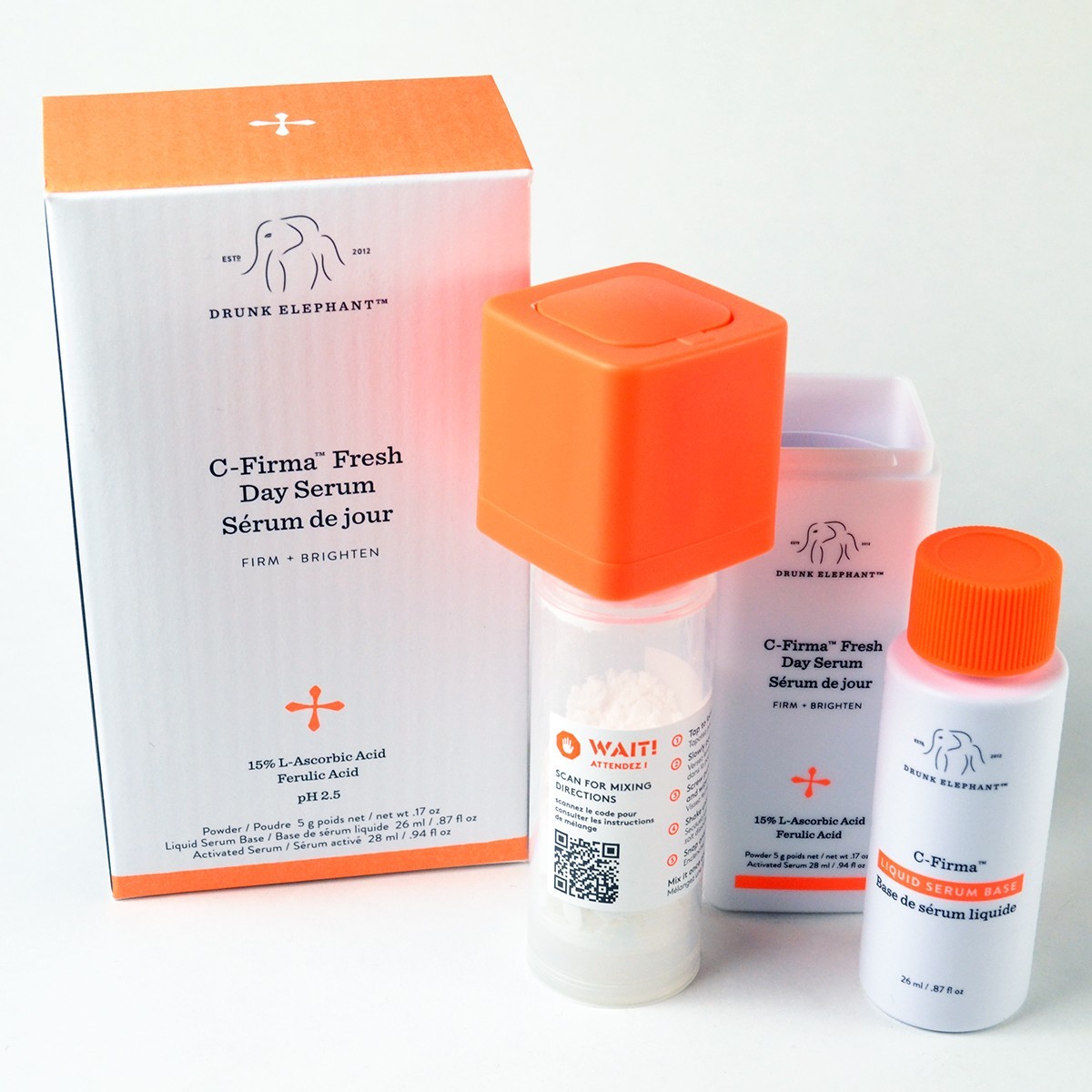 Drunk Elephant C-Firma Fresh Day Serum Firm + Brighten - Brand New