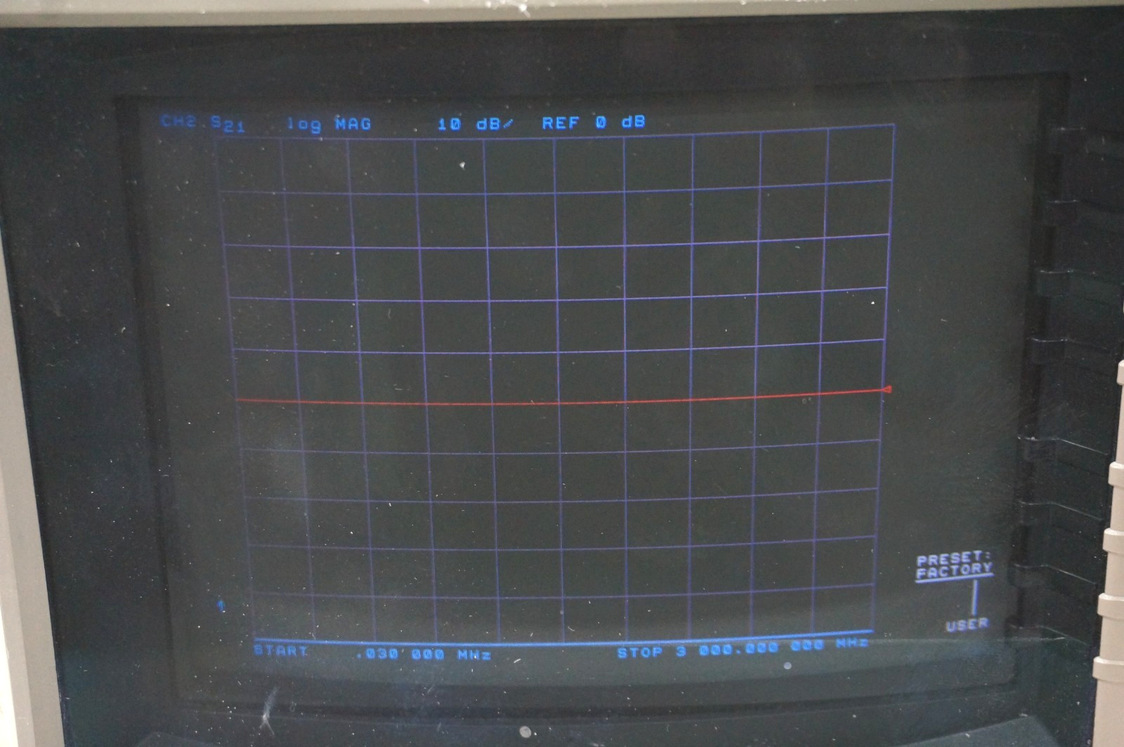 Hewlett Packard - 8753D - Network Analyzer with 87511A S-Parameter Test Set