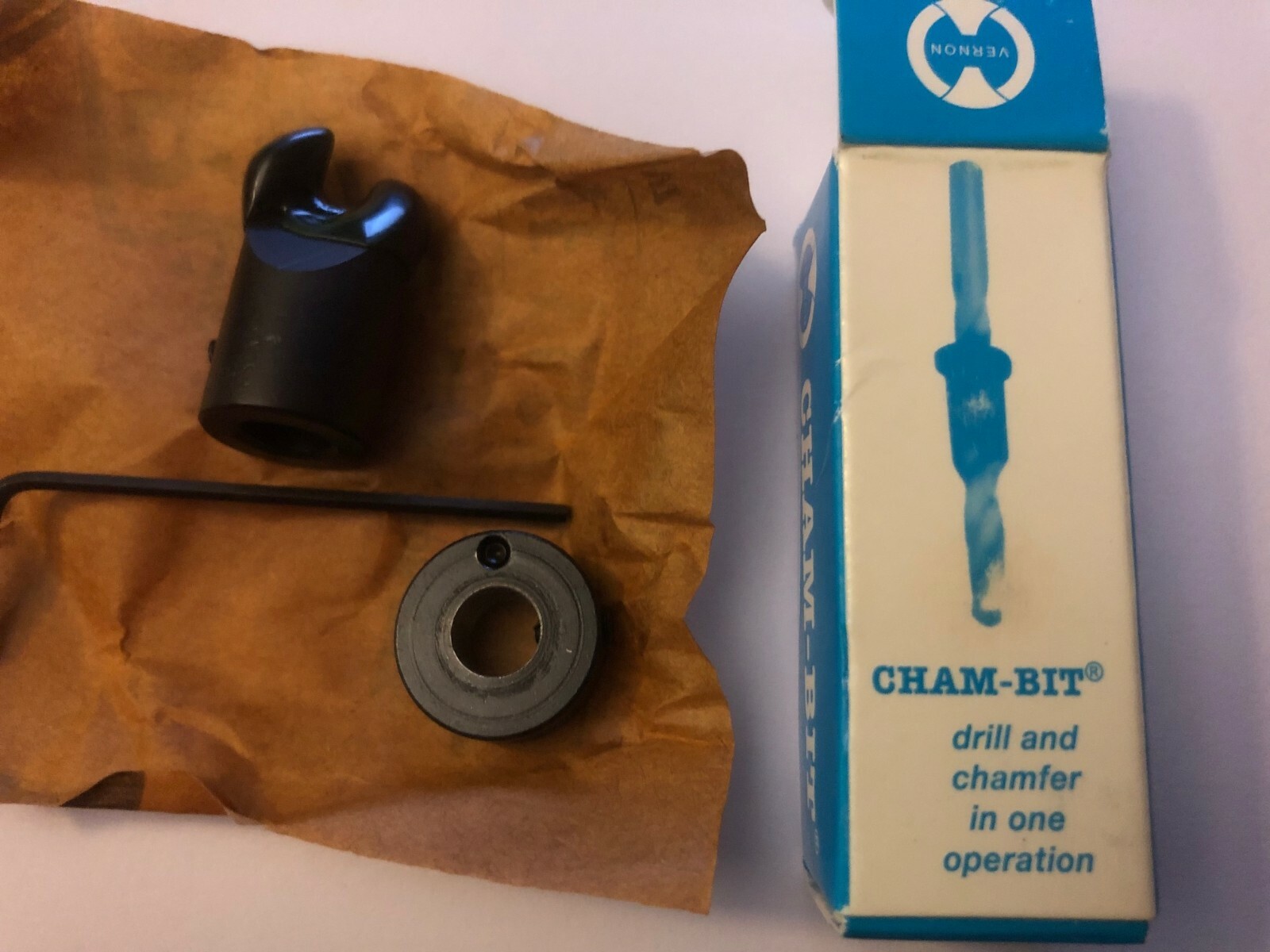 Vernon Devices Cham-Bit M6.6 90deg CCM0660, Drill Bit Chamfer Attachment **NEW**