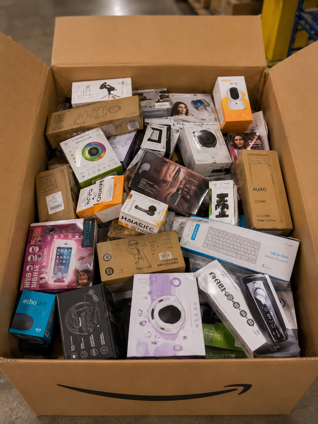 Target Amazon Returns Retail Overstock Consumer Product Assortment