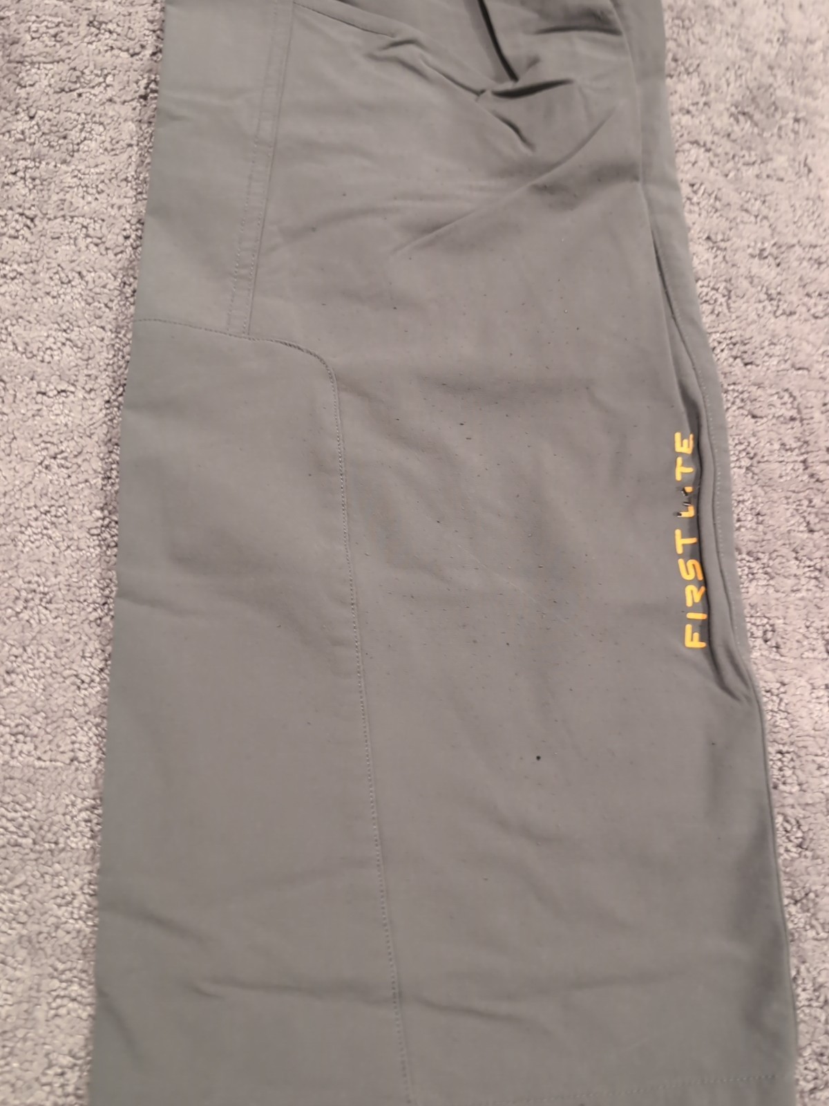 First Lite Corrugate Guide Pants 2XL Ash Grey Free Shipping
