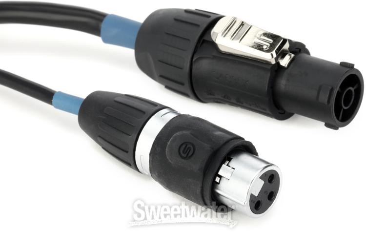 Blizzard Lighting Cool Cable IP65 DMX PCT Combo Cable - 3-pin, 10 feet