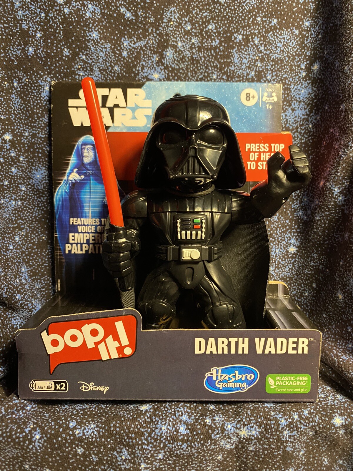 Disney Star Wars Darth Vader Bop It! Game (Hasbro Gaming) New