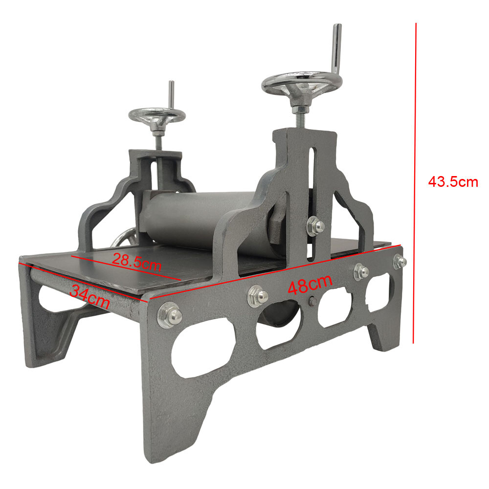 Adjustable Engraving Press 11.81x19.7in PrintMaking Machine Tabletop Slab Roller